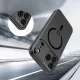 Tech-Protect iPhone 17 Pro Max dėklas MagSlim MagSafe, matinis juodas