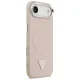 Guess Triangle Logo MagSafe dėklas telefonui iPhone Air, rožinis