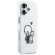 Karl Lagerfeld IML Choupettes MagSafe Dėklas iPhone 17 - Skaidrus