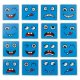 Montessori Logic Game for Kids - Emotion Blocks