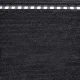 Dekoratyvinis apsauginis tinklelis COIMBRA DARK 1.50 x 5 m, antracito