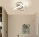 Modernus lubinis LED šviestuvas 12.5W, baltas