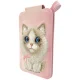 Nimmy Cute Pets 2.0 magnetinis dėklas-piniginė su stovu, rožinis