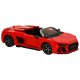 Rastar Audi R8 Spyder 1:14 konstruktorius (1440 dalių), raudonas