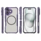 Leading Series MagSafe TPU dėklas telefonui iPhone 16 Plus, violetinis