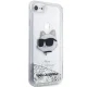 Karl Lagerfeld iPhone 7 / 8 / SE (2020/2022) dėklas, sidabrinis