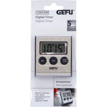 Virtuvinis laikmatis Gefu Contare Digital, sidabrinis