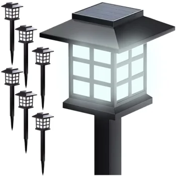 Sodo saulės energijos LED šviestuvų rinkinys Gardlov 25421 (6 vnt.) - Šalta balta šviesa