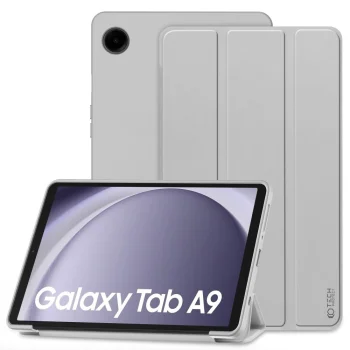 Tech-Protect SmartCase dėklas Samsung Galaxy Tab A9 8.7", pilkas