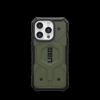 UAG Pathfinder MagSafe dėklas telefonui iPhone 15 Pro, žalias
