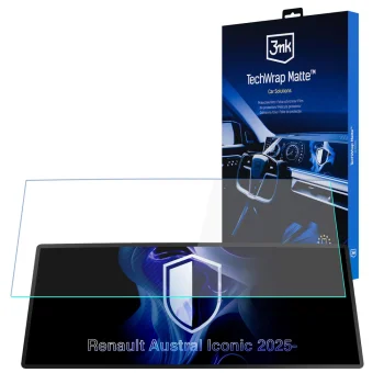 3mk TechWrap Matte Cluster prietaisų skydelio apsauginė plėvelė Renault Austral Iconic 2025