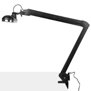 Elegante 801-tl LED Workshop Lamp with Clamp, Black
