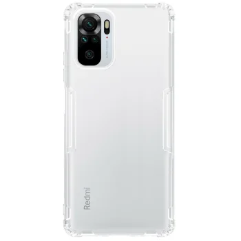 Apsauginis dėklas Xiaomi Redmi Note 10 4G / 10S Nillkin Nature TPU, skaidrus