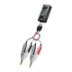 FNIRSI LCR-ST2Plus skaitmeninis LCR testeris SMD pincetas su 1.47\" HD ekranu