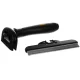 Purlov 24261 Deshedding Tool for Dogs and Cats, Black