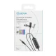 Prisegamas mikrofonas BOYA BY-M1S su 6 m laidu ir 3.5 mm TRRS jungtimi, juodas