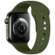 Tech-Protect Silicone dirželis Apple Watch 44 / 45 / 46 / 49 mm, Olive Green
