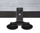Retractable Car Windshield Sun Shade Auto Front Window Sunshade Curtain Sun Visor, Gray