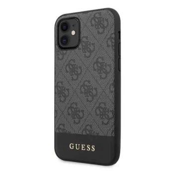 Guess 4G Stripe Case for iPhone 11 6.1" / XR, Gray