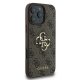 Guess dėklas iPhone 16 Pro Max telefonui 4G Big Logo, rudas