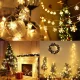 LED snaigių girlianda, 20 LED, 3m, šiltai balta