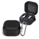 Dėklas Tech-Protect Silicone Hook, skirtas Samsung Galaxy Buds 4 / 4 Pro, juodas