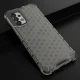 Dėklas Samsung Galaxy A03s Honeycomb su TPU rėmeliu, juodas