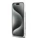 DKNY dėklas iPhone 13 Pro Max telefonui Liquid Glitter Big Logo, juodas
