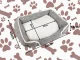 Soft and Comfortable Dog Bed with Cushion, Size M