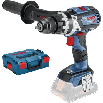 Akumuliatorinis smūginis gręžtuvas-suktuvas Bosch GSB 18V-110 C, L-Boxx