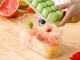 Silicone Ice Cube Tray with Lid and Storage Bin for Freezer