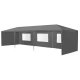 Sodo pavėsinė-palapinė Multigarden 144596, 3x9 m, pilka