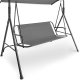 Replacement Garden Swing Seat Base MultiGarden 120x93 cm, Grey