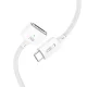 Laidas Tech-Protect MMC01 Ultraboost USB-C į MagSafe 3 140W 300 cm, skirtas MacBook, baltas