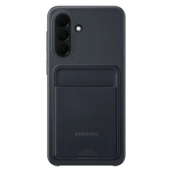 Samsung Card Slot Case dėklas Samsung Galaxy A37 5G, juodas
