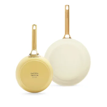 Keptuvių rinkinys GreenPan Padova Reserve 20 ir 26 cm, 2 dalių, geltonas