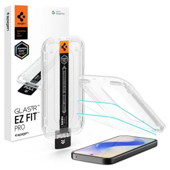 Apsauginis stiklas Spigen Glas.tR EZ Fit Pro, Google Pixel 10A