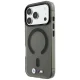 BMW M IML Frosted Metal Logo & Trims MagSafe dėklas telefonui iPhone 18 Pro Max / 17 Pro Max, juodas