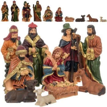 Nativity Scene Figures Set of 10 Ruhhy