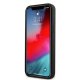 AMG Silicone Big Logo dėklas iPhone 12 Pro Max telefonui, juodas