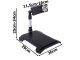 Telescopic Phone and Tablet Stand 2in1