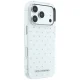 Karl Lagerfeld dėklas iPhone 17 Pro / 18 Pro IML Rhinestones, baltas