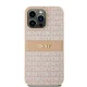 Dkny dėklas iPhone 15 Pro Max telefonui Mono Stripe & Metal Logo, rožinis