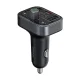 FM siųstuvas Baseus S-09 Pro, Bluetooth 5.3 (juodas)