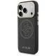 Guess Perforated 4G MagSafe dėklas Apple iPhone 17 Pro, juodas