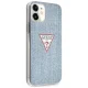 Guess iPhone 12 mini dėklas Jeans Collection, mėlynas