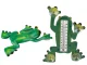 Frog Window Thermometer with Suction Cups, Green