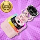 Belaidė „Bluetooth“ karaokė garso kolonėlė su mikrofonu ir RGB