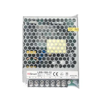 Maitinimo šaltinis 12V, 8.5A, 100W, 1U profilis