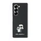 Karl Lagerfeld Saffiano dėklas, skirtas Samsung Galaxy Z Fold 6, juodas